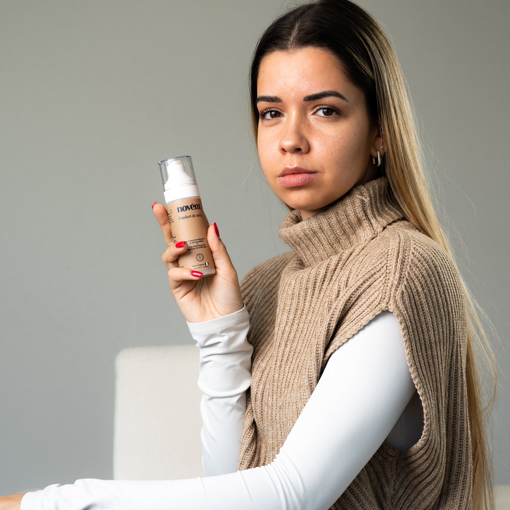 Baume Démaquillant & Nettoyant à l'huile de Noix – Peaux Sensible