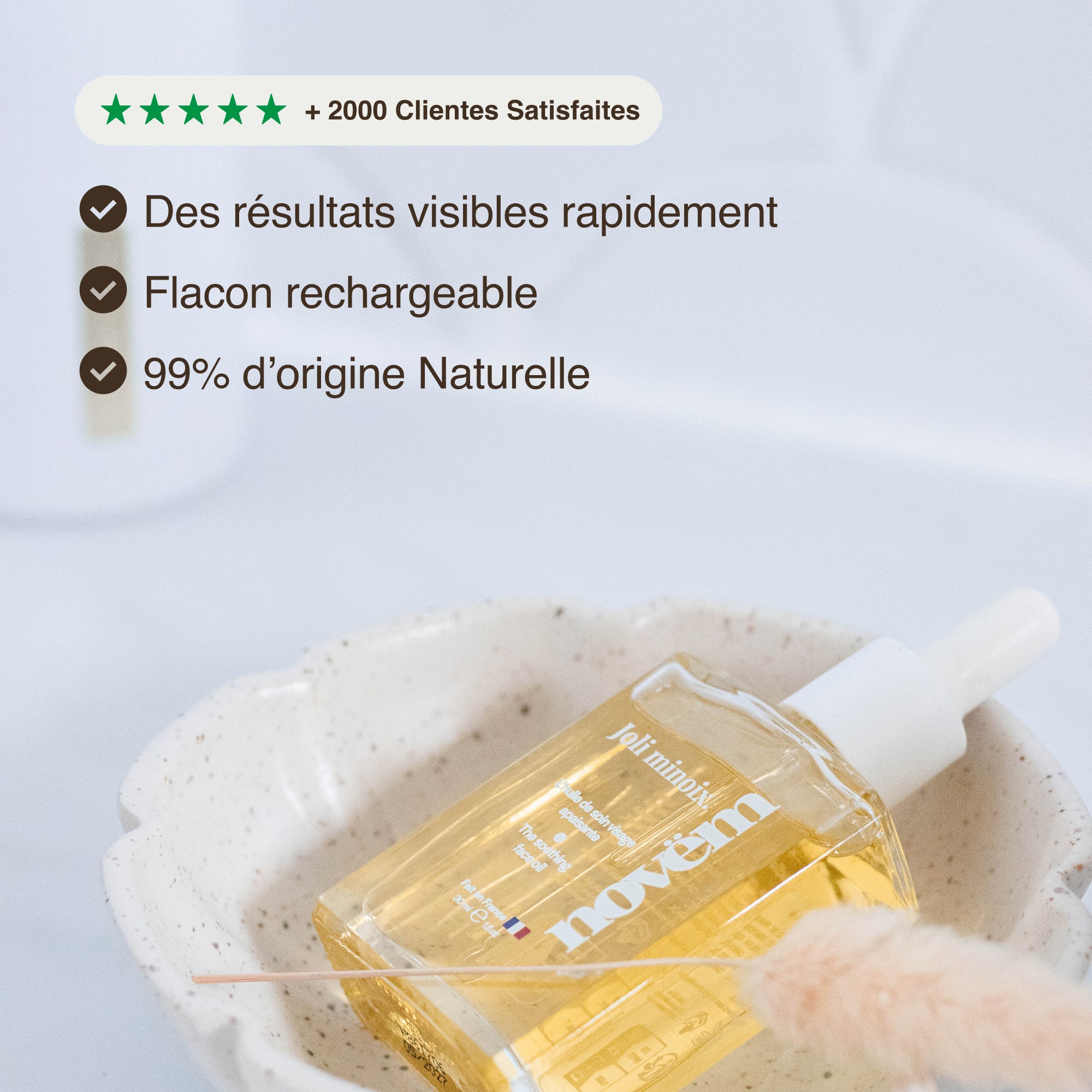 Routine visage anti-rougeurs