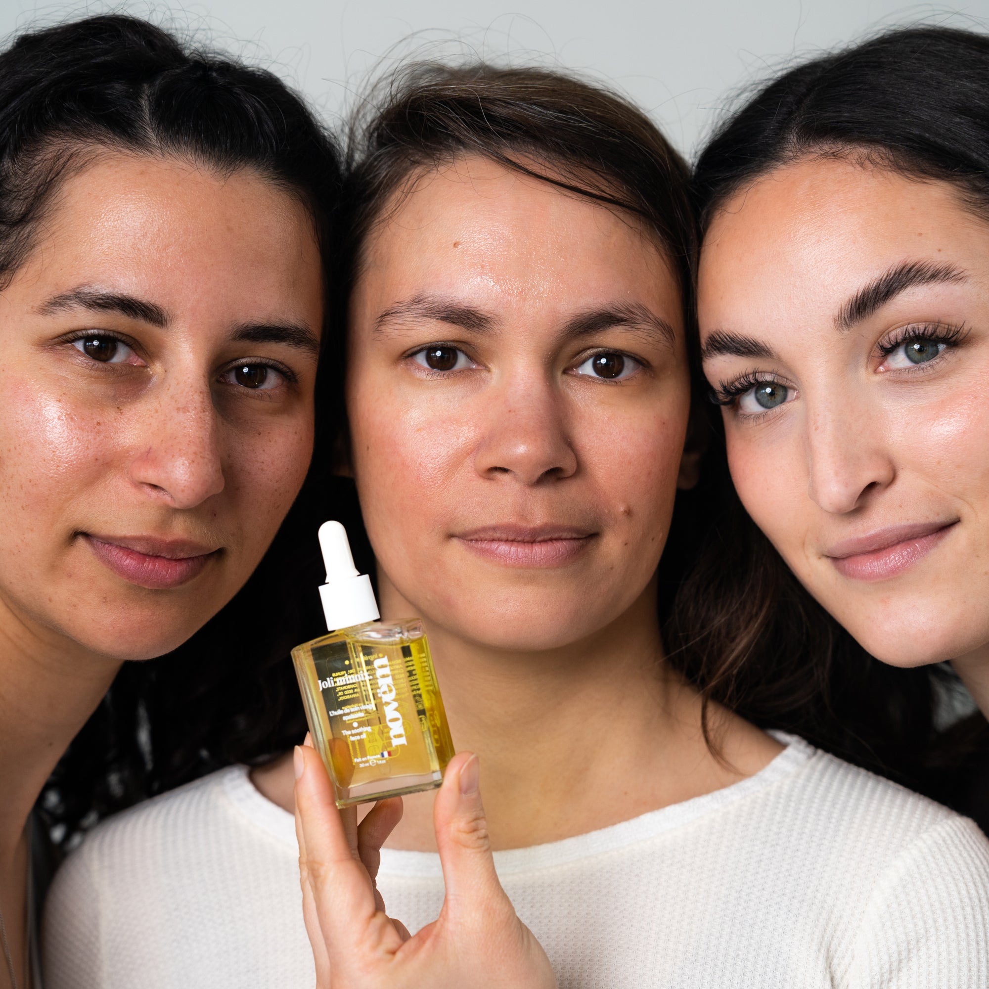 Routine visage anti-rougeurs