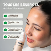 Routine visage anti-rougeurs