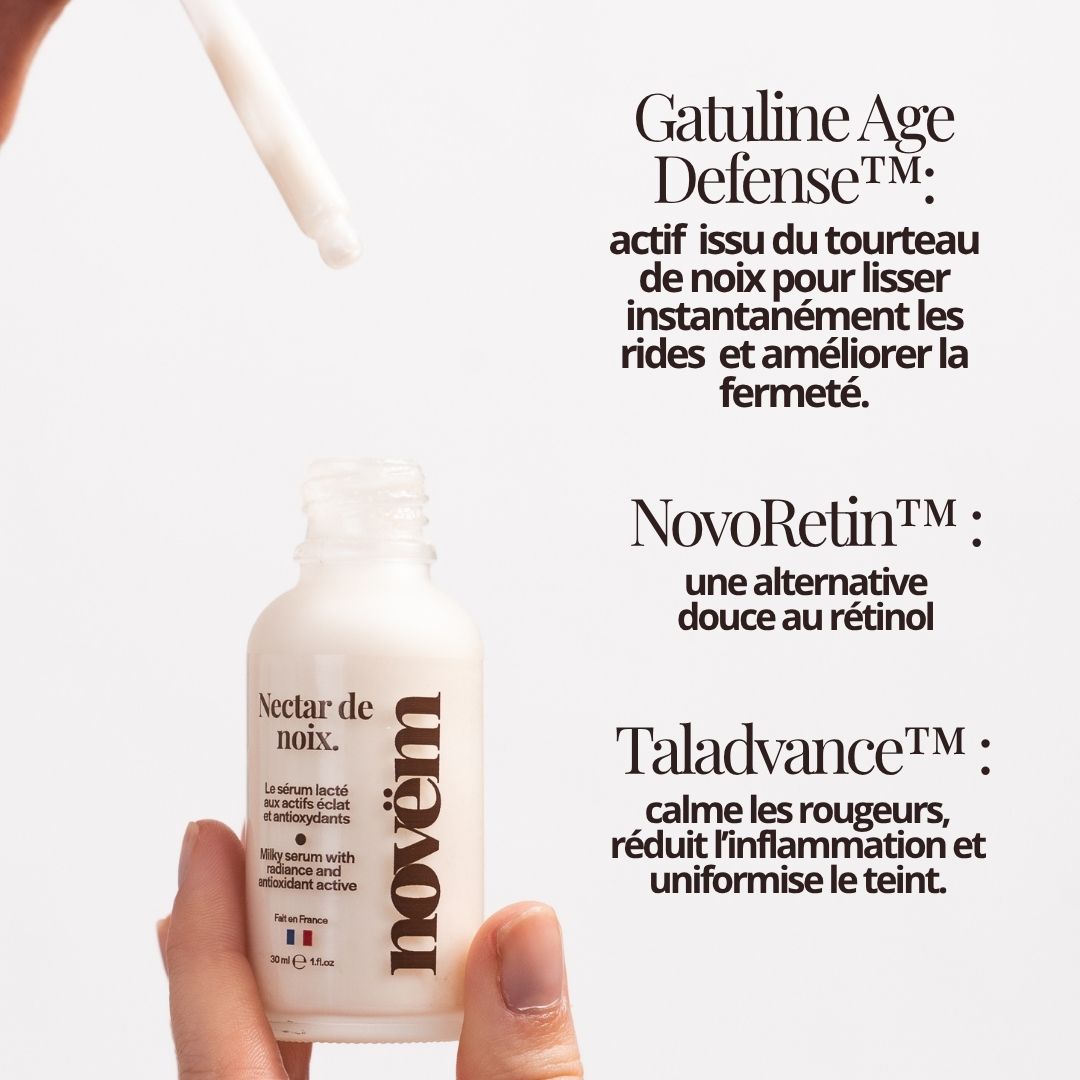 Sérum Lacté Novëm – Éclat, Fermeté & Peau Apaisée