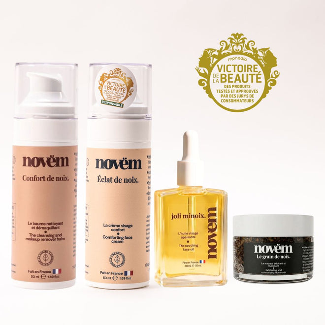 Routine visage complète peau sensible