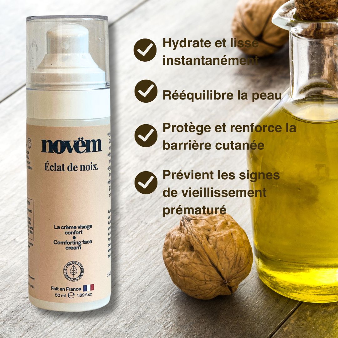 creme visage anti age huile de noix