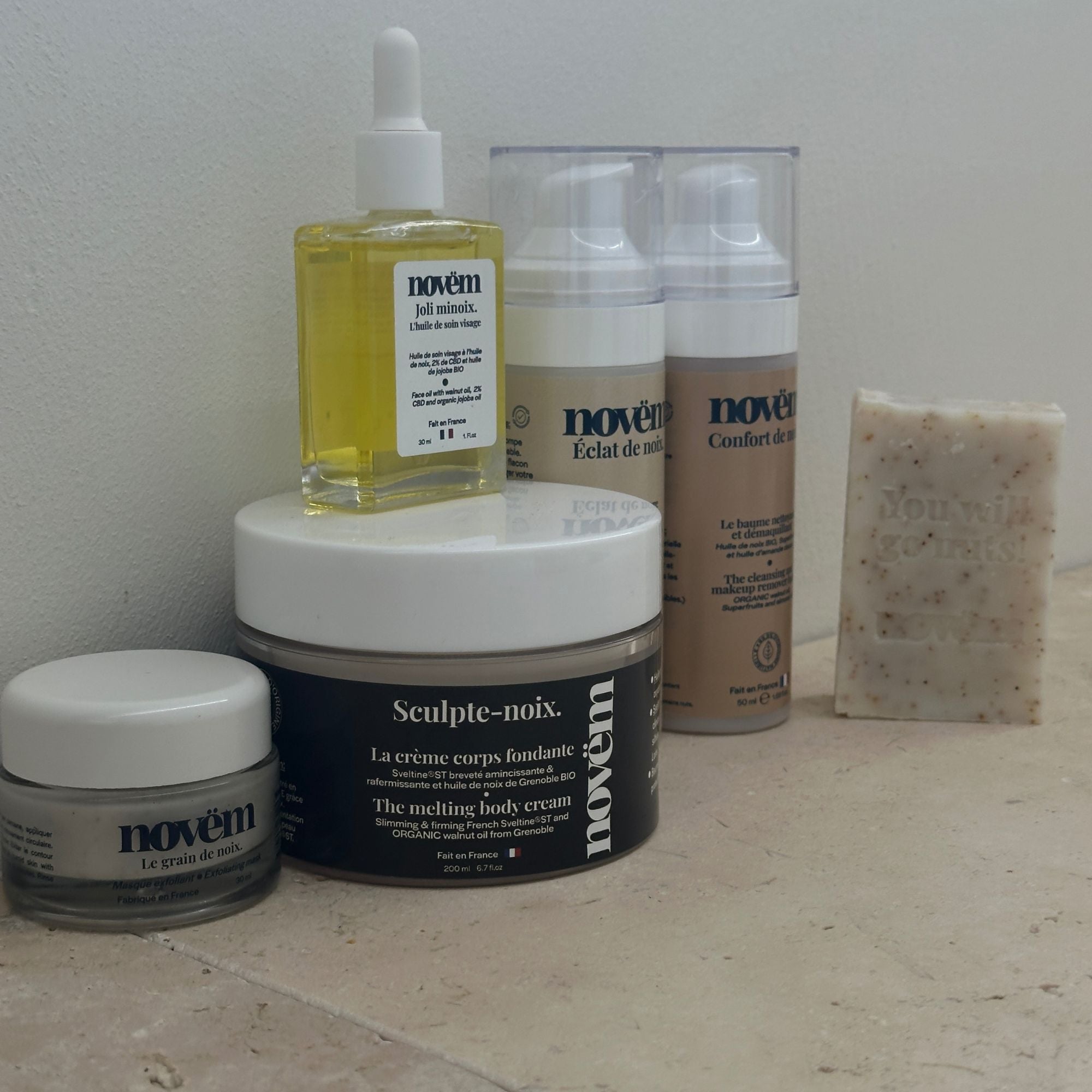 La routine complète visage et corps - Novëm