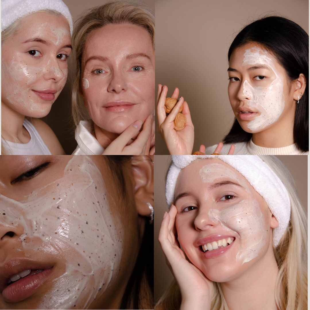 Masque Visage 2 - en - 1 Exfoliant et Hydratant - Novëm