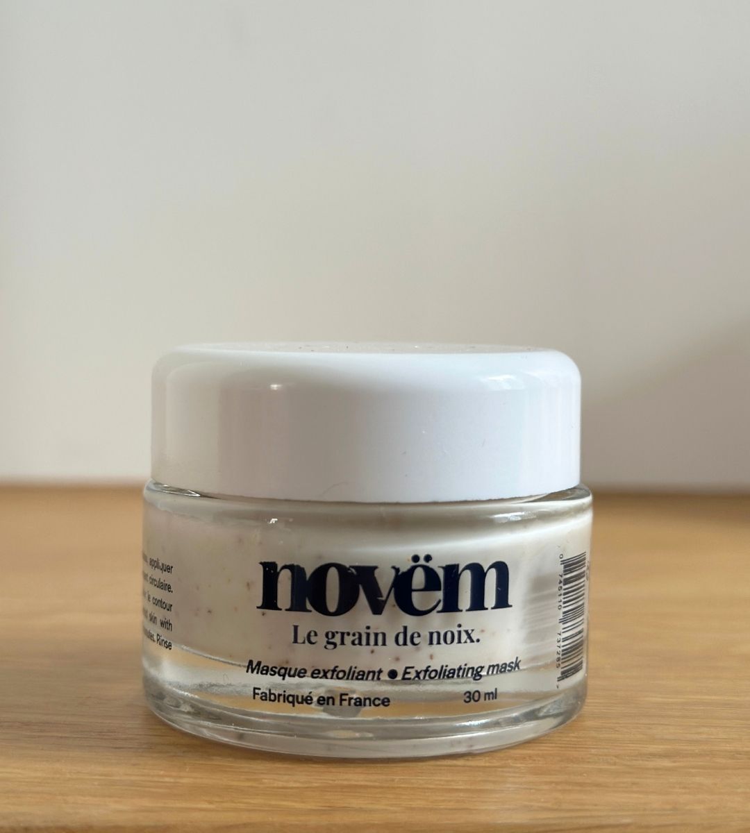 Masque exfoliant et hydratant format voyage - Novëm